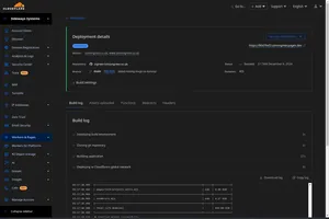 Cloudflare build process
