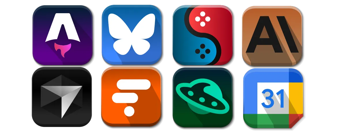 Funky Square Dance SVG Icon Set