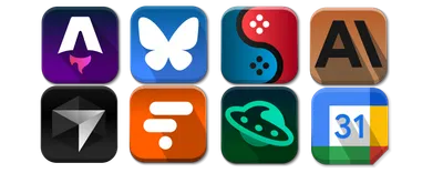 Funky Square Dance SVG Icon Set